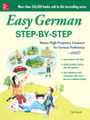 Imagen de portada para Easy German Step-by-Step